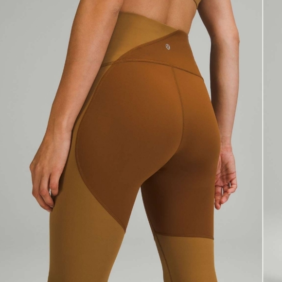 NWT LULULEMON NULU Colour Block Tight 25" Cropped - Picture 4 of 4